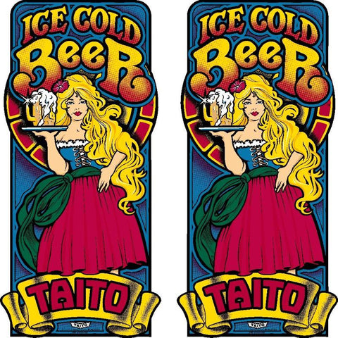 Ice Cold Beer Side Art Decals - Escape Pod Online