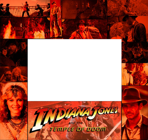 Indiana Jones Temple of Doom Custom Arcade Bezel - Escape Pod Online