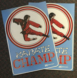 Karate Champ Side Art Decal Set - Escape Pod Online