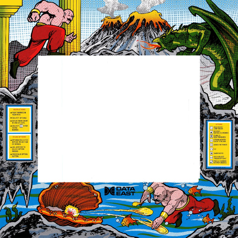 Karnov Arcade Bezel - Escape Pod Online