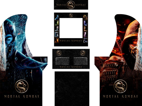 Arcade1UP - Mortal Kombat Movie (2021) Art - Escape Pod Online