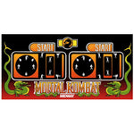 Mortal Kombat CPO - Control Panel Overlay - Premium 3M Vinyl - Escape Pod Online