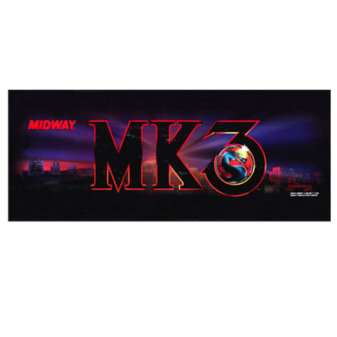 Mortal Kombat III - MK3 - Arcade Marquee - Escape Pod Online