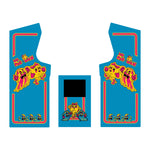 Ms Pac-Man Cabaret Arcade Side Art & Kick- Full Wrap - Escape Pod Online