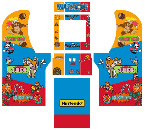 Arcade1Up - Multi-Kong Art - Escape Pod Online
