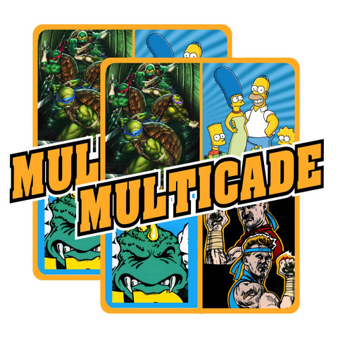 Scrolling Arcade Multicade Side Art - Escape Pod Online
