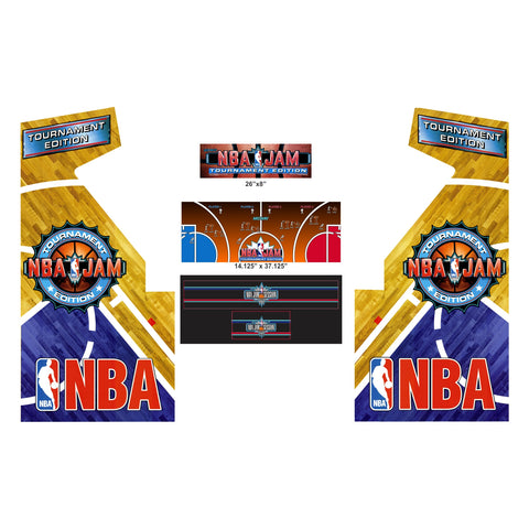NBA Jam Tournament Edition Complete Restoration Kit - Escape Pod Online