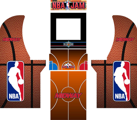 Arcade1Up - NBA Jam Art - Escape Pod Online