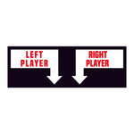 Neo-Geo Left & Right Player Arrow Decals - Escape Pod Online