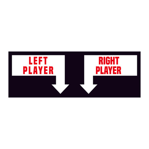 Neo-Geo Left & Right Player Arrow Decals - Escape Pod Online