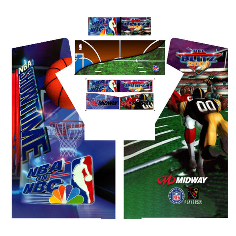 NFL Blitz NBA Showtime Complete Restoration Kit - Escape Pod Online