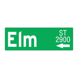 Nightmare on Elm Street Sign - Elm St Sign - Escape Pod Online
