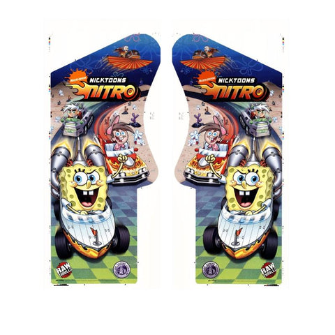 NickToons Nitro Arcade Side Art - Escape Pod Online