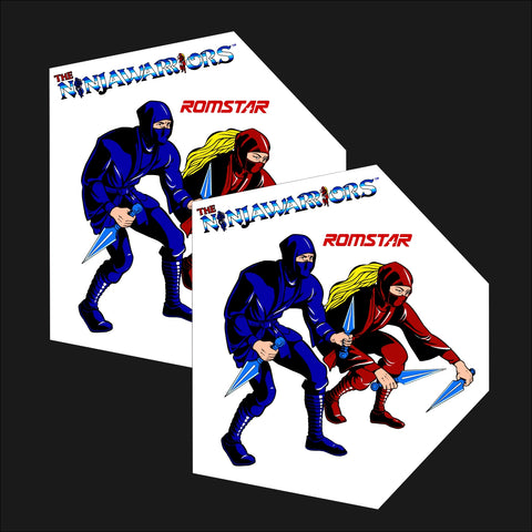Ninja Warriors Side Art Decals - Escape Pod Online