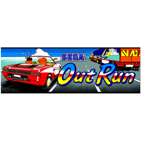 Outrun Arcade Marquee - Escape Pod Online