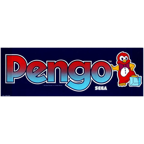 Pengo Arcade Marquee - Escape Pod Online