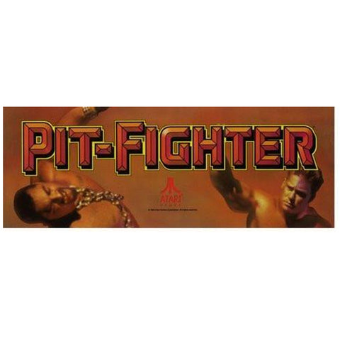 Pit-Fighter Arcade Marquee (SDS) - Escape Pod Online