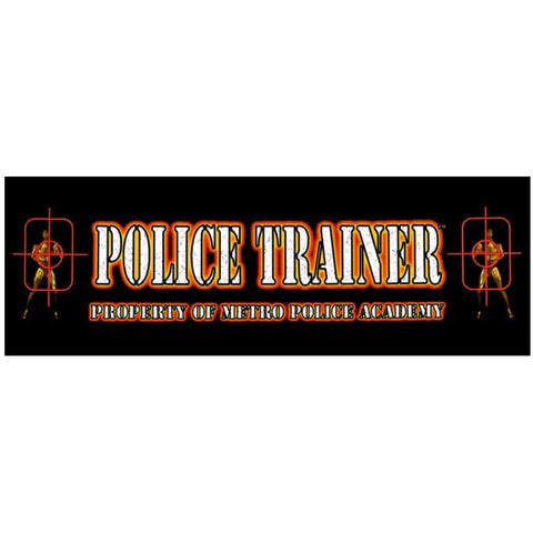Police Trainer Arcade Marquee - Escape Pod Online
