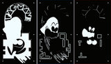 Pac-Man Stencil Set w/Kickplate