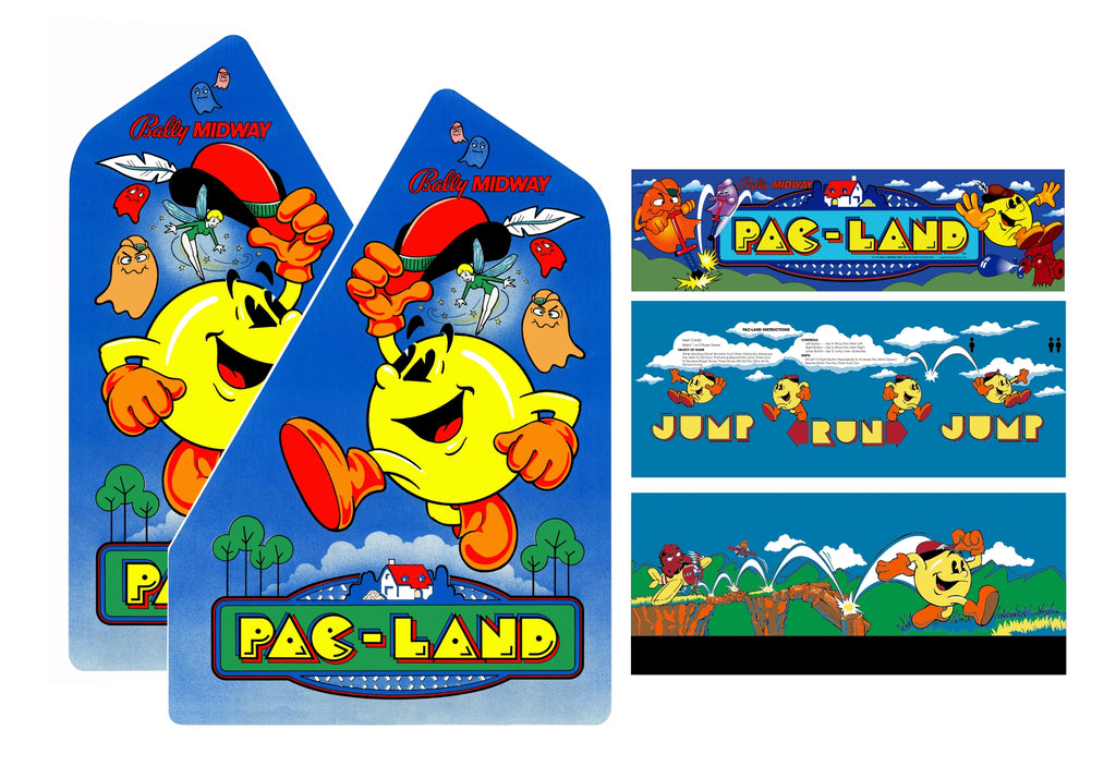 Pac-Land Complete Arcade Graphics Kit – Escape Pod Online