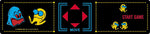 Pac-Man Arcade Control Panel Overlay - CPO - Escape Pod Online