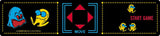 Pac-Man Arcade Control Panel Overlay - CPO - Escape Pod Online