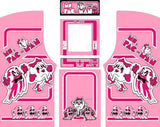 Custom Pink Ms. Pac-Man Complete Restoration Kit - Escape Pod Online