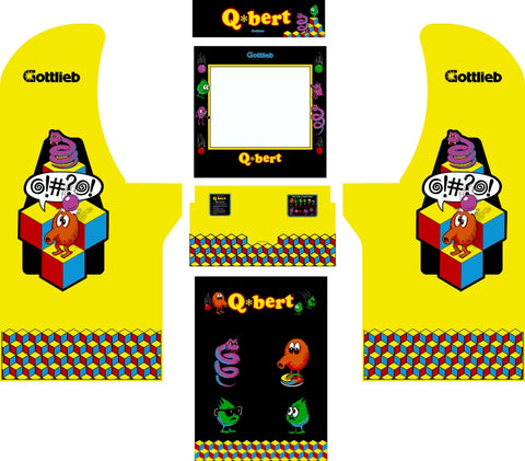 Arcade1Up - Q-Bert Art - Escape Pod Online