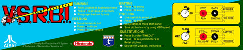 RBI Baseball Instruction Bezel Decal - Escape Pod Online