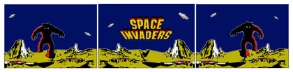 Arcade1Up Space Invaders Riser Decals - Escape Pod Online
