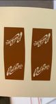 Bud Tapper Handle Overlay Set - Rootbeer & Miller - Escape Pod Online