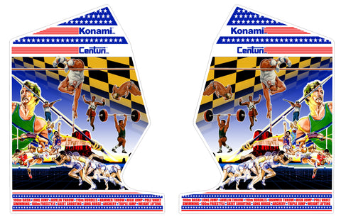 Track & Field Hyper Sports Combo Side Art Decals - Escape Pod Online