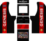 Arcade1Up - Sega Genesis Art Kit - Escape Pod Online