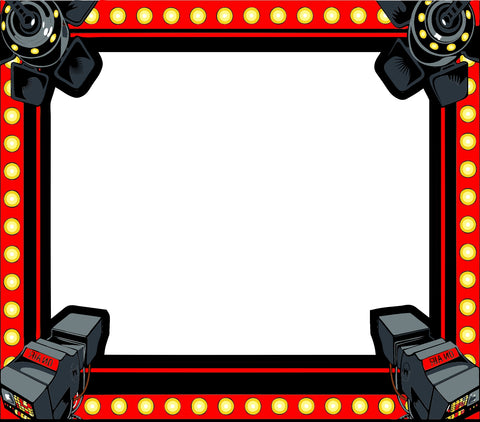 SmashTV Arcade Bezel - 25" - Escape Pod Online