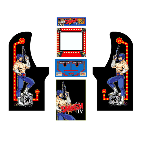 テレビゲーム アートブック UPU Arcade1Up - Smash TV Art – Escape Pod Online