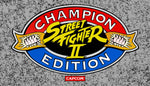 Big Blue Street Fighter II Champion Edition Marquee - Escape Pod Online