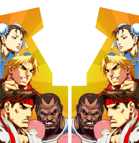 Street Fighter Side Art (for Konami cabinet) - Escape Pod Online