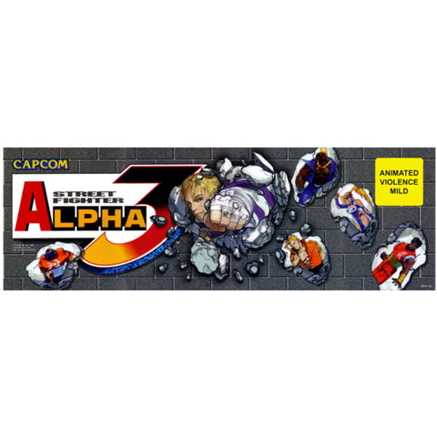 Street Fighter Alpha 3 Marquee - Escape Pod Online