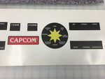 Street Fighter II Champion Edition CPO - Die Cut Decal Kit - Escape Pod Online