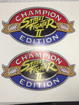 Street Fighter II Champion Edition Side Art Decals (SDS) - Escape Pod Online
