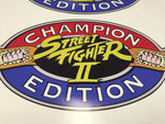 Street Fighter II Champion Edition Side Art Decals - Escape Pod Online