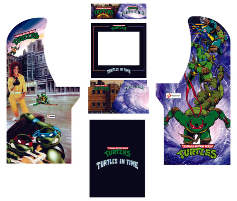 Arcade1Up - Teenage Mutant Ninja Turtles In Time Art - Escape Pod Online