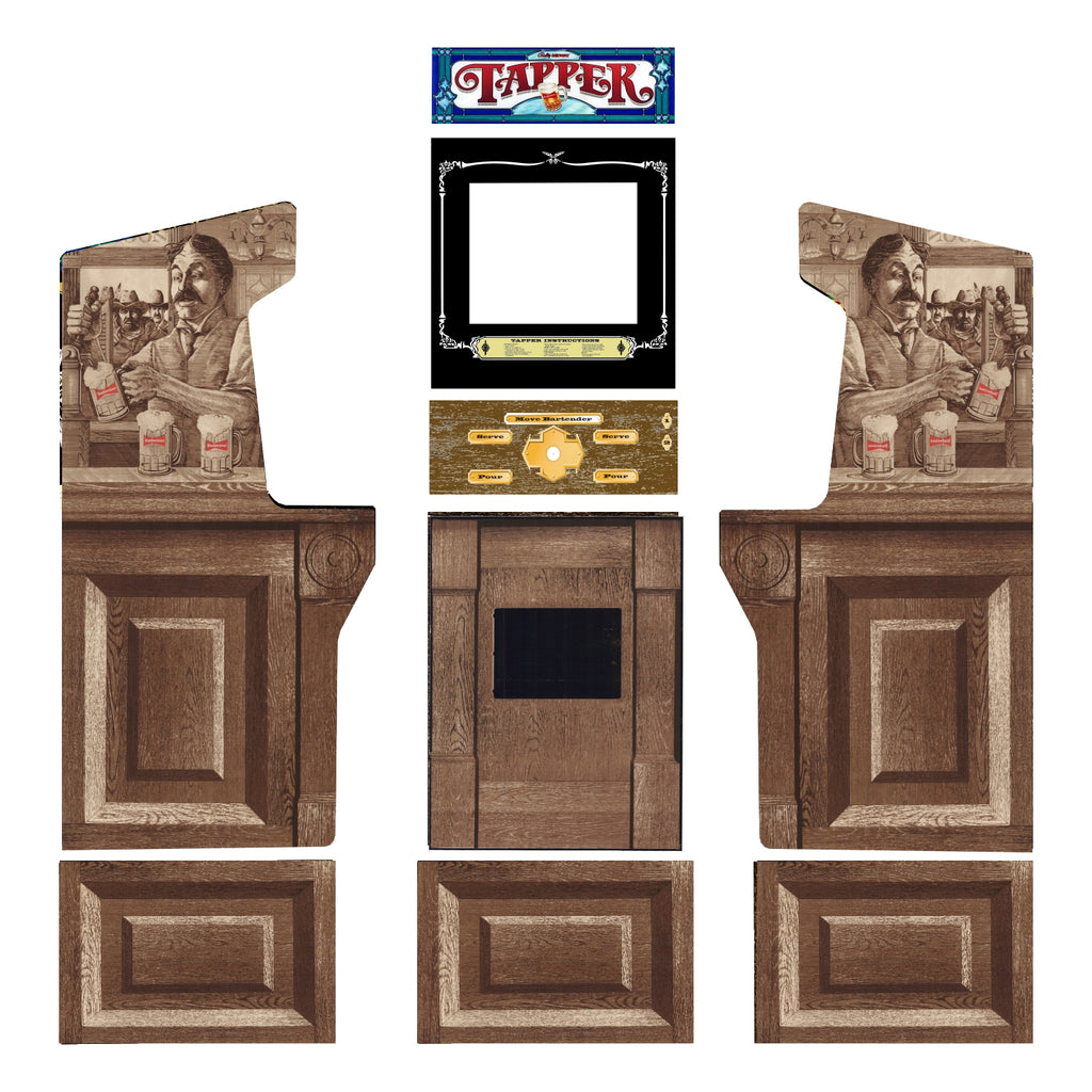 Tapper Arcade - Midway Legacy Edition - ARCADE1UP Art Kit – Escape Pod ...