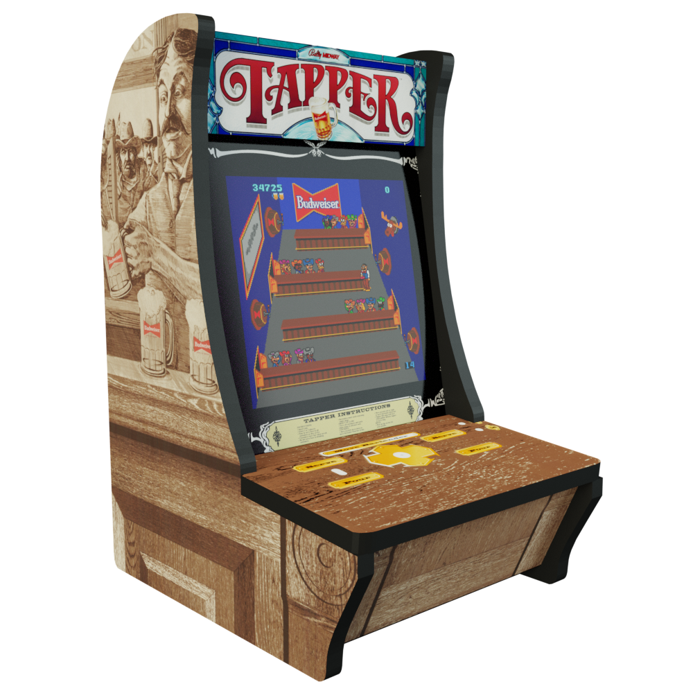 Tapper Arcade Game Logo
