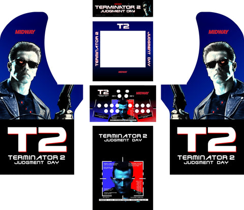 Arcade1Up - Terminator 2 T2 Art - Escape Pod Online