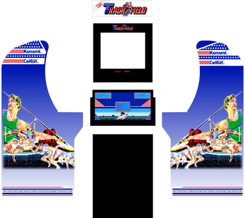 Arcade1Up - Track N Field Arcade Art - Escape Pod Online