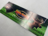 NOS - Trophy Hunting Bear & Moose Translite Marquee - Escape Pod Online