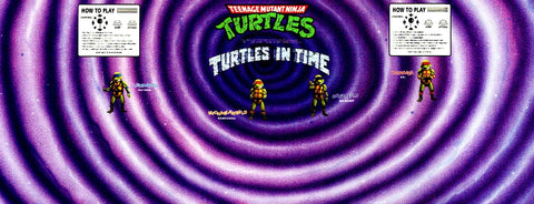 TMNT Turtles In Time (Original) - CPO Control Panel Overlay - Escape Pod Online