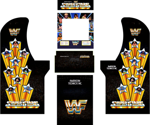 Arcade1Up - WWF Superstars Art - Escape Pod Online
