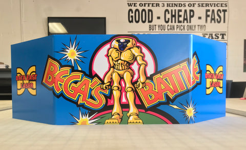 Bega's Battle Marquee Plexiglass - Escape Pod Online